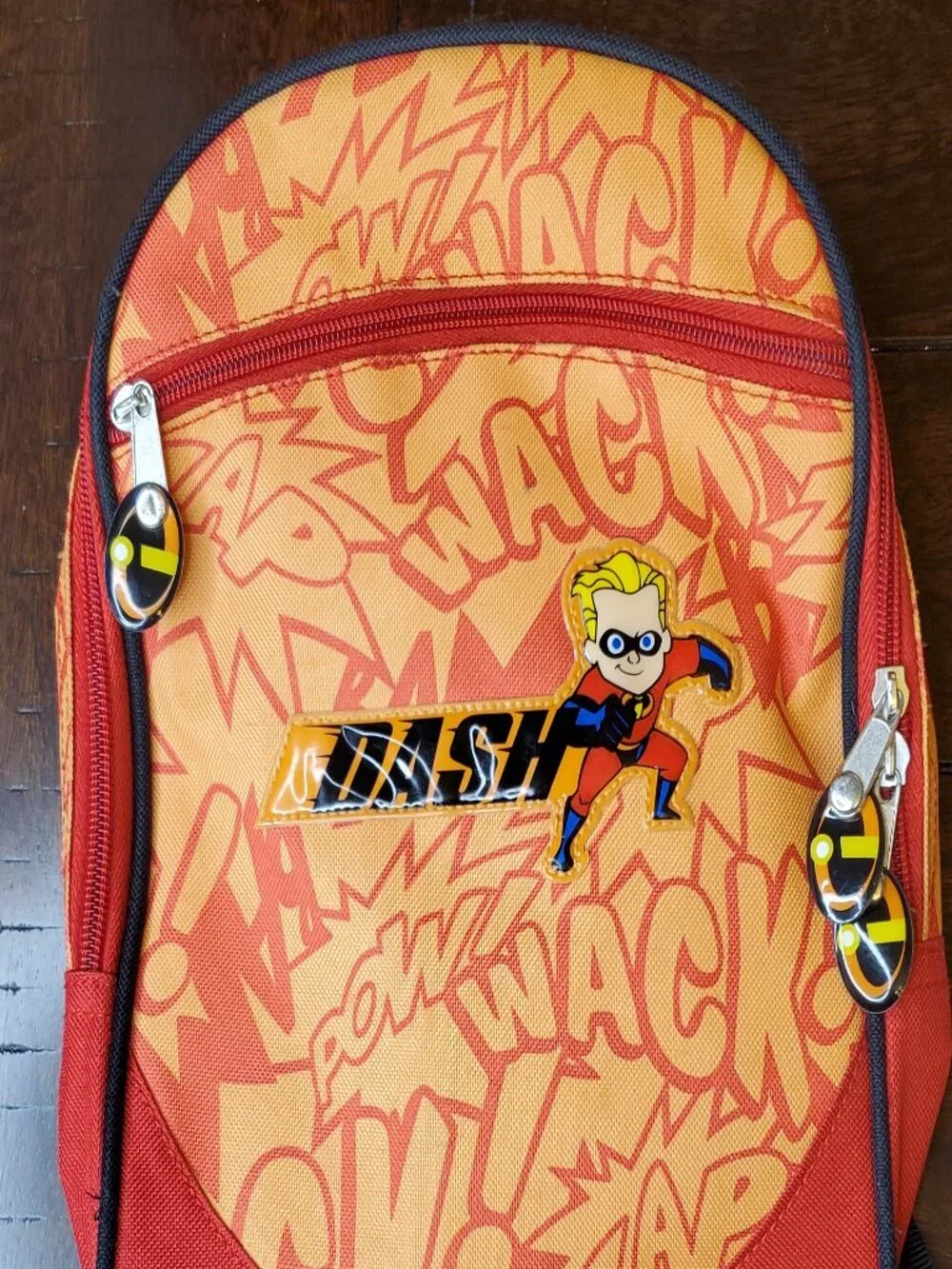Vintage Disney Pixar The Incredibles Dash Comic Mini Backpack